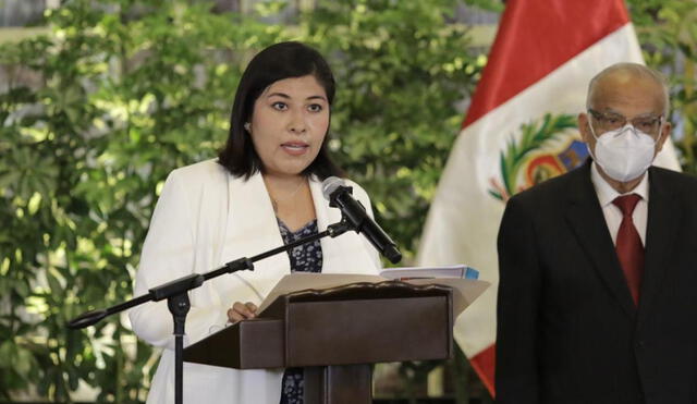 Betssy Chávez lidera la cartera de Trabajo y Promoción del Empleo desde octubre de 2021. Foto: Gerardo Marín/La República