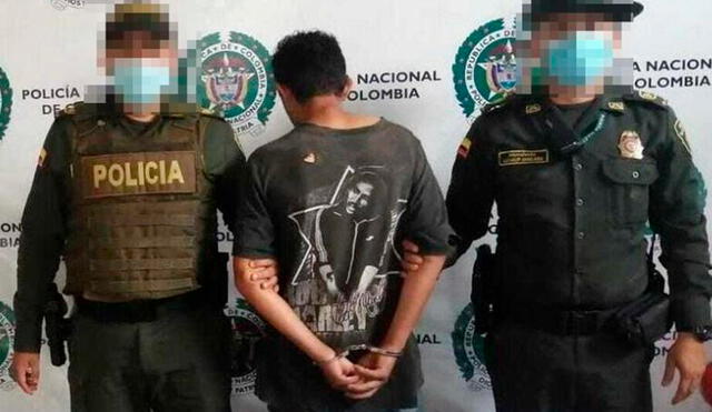 El sujeto fue capturado en flagrancia y pudo ser condenado de 12 a 36 meses de cárcel. Foto: Diario El Tiempo
