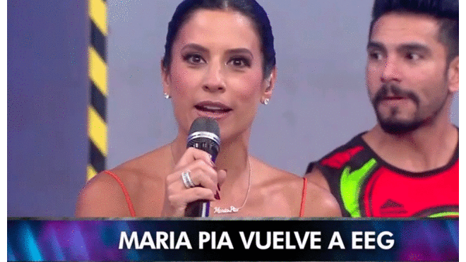 Esto es guerra: María Pía se ausentó de la conducción de EEG más de una semana. Foto: América TV