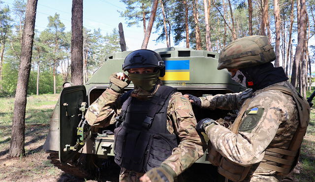 Ucrania ha recibido todo tipo de ayuda desde que Rusia invadió su territorio en febrero de este año. Foto: EFE