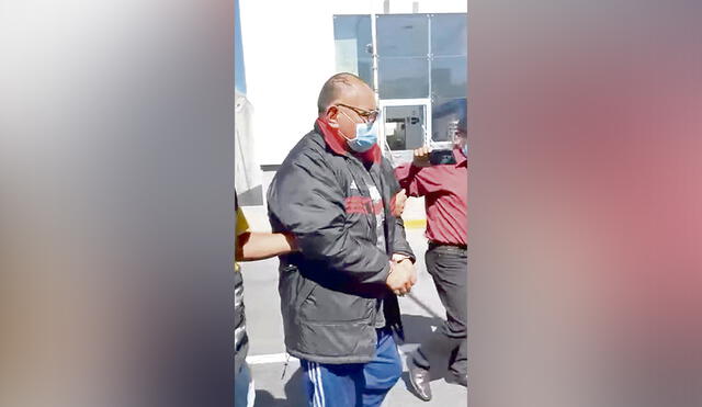 Detenido. Agentes policiales de Requisitorias lo detuvieron y lo pusieron  a disposición de los juzgados. Foto: PNP