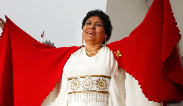Martina Portocarrero fue una cantante folclórica, política peruana e investigadora cultural. Foto: La República
