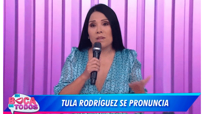 Tula Rodríguez contó su verdad durante el programa "En boca de todos". Foto: América TV