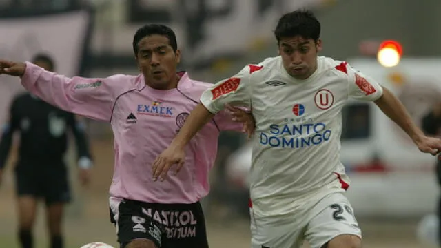 Luis Núñez jugó en Universitario en el 2007. Foto: Líbero