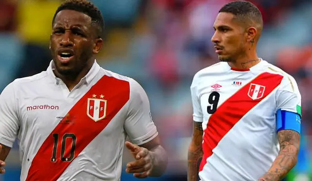 Jefferson Farfán y Paolo Guerrero son dos de los máximos goleadores en la historia de la selección peruana. Foto: AFP/EFE