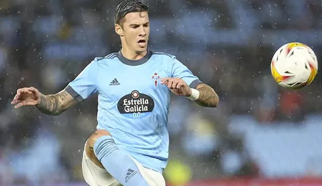 Santi Mina llegó al Celta de Vigo en el 2019 procedente del Valencia. Foto: EFE