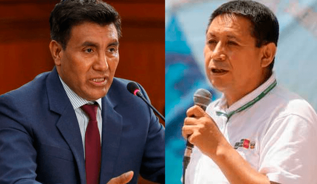 Diferencias. Rómulo Antúnez (derecha) no estuvo de acuerdo con el ministro Óscar Zea sobre negociaciones con Bolivia. Foto: Presidencia