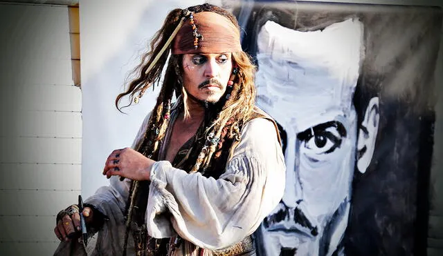 Johnny Depp ha interpretado al capitán Jack Sparrow en toda la saga. Foto: composición/ AFP