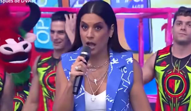 María Pía Copello cierra su etapa como conductora de "Esto es guerra". Foto: captura América TV
