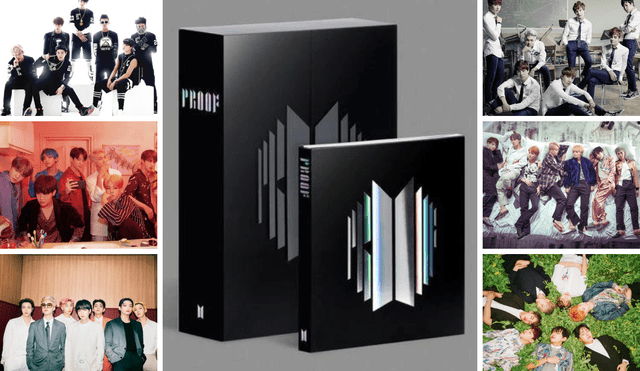 BTS juntará sus producciones en un solo álbum con "Proof". Foto composición: BIGHIT Music.