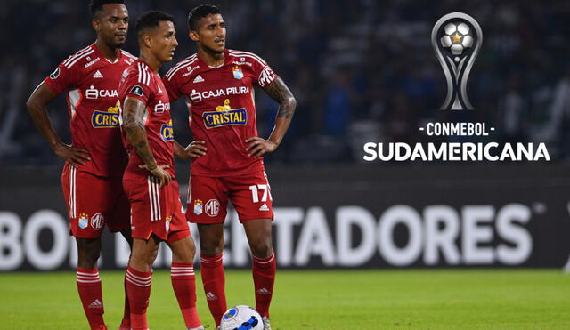 En la edición 2021, Sporting Cristal llegó a la Copa Sudamericana proveniente de la Libertadores. Foto: EFE