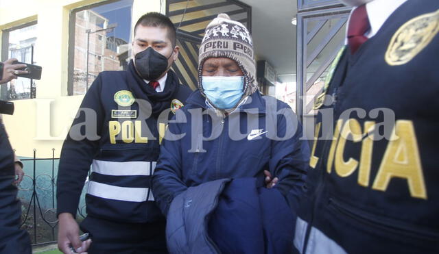 Burgomaestre Villanueva Maquera permanece detenido. Foto: Juan Carlos Cisneros/La República