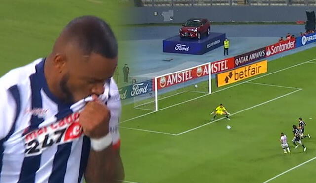 Alianza Lima vs. Colo Colo: Wilmer Aguirre anotó el gol del empate apenas iniciaba el segndo tiempo. Foto: captura ESPN