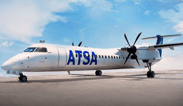 ATSA, la aerolínea que tendrá vuelos hacia Chimbote desde el 10 de junio. Foto: Difusión
