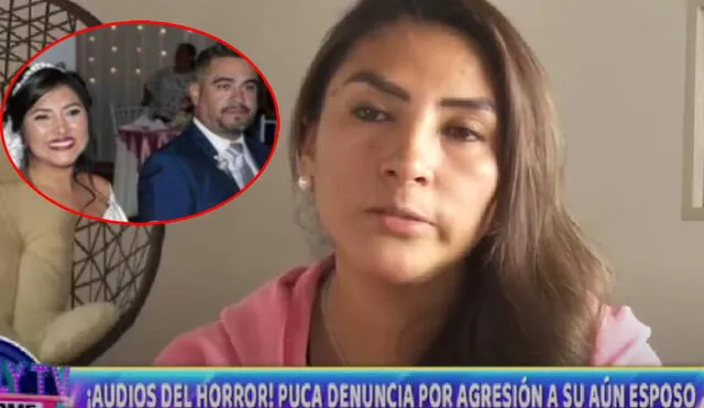 La Chola Puca aseguró que anteriormente denunció a su esposo por el mismo delito. Foto: captura ATV