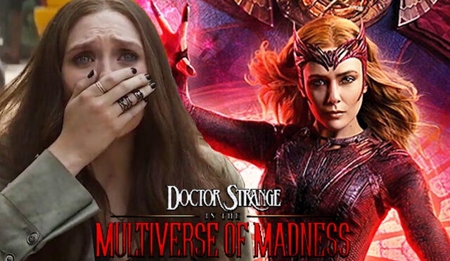 Elizabeth Olsen interpretó a Scarlet Witch, la villana de "Doctor Strange 2". Foto: composición / Marvel Studios