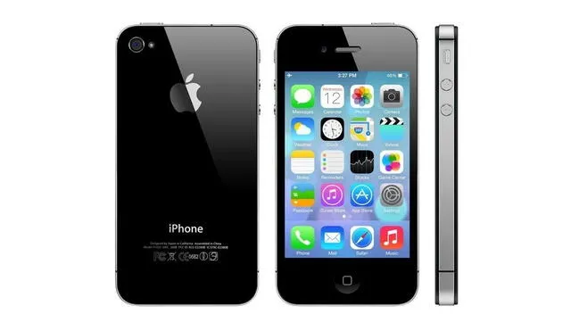Así luce el iPhone 4S. Foto: Apple