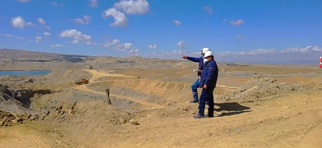 Equipo de especialistas realizó inspección en proyecto minero. Foto: DREM