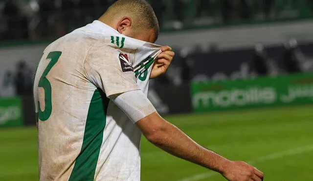 Argelia se quedó sin el pasaje a Qatar 2022 por la regla del gol visitante. Foto: AFP