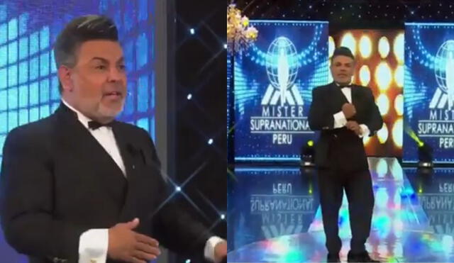 Andrés Hurtado quiso ser un concursante más de Mister Supranational Perú 2022. Foto: composición/ captura de Panamericana Televisión