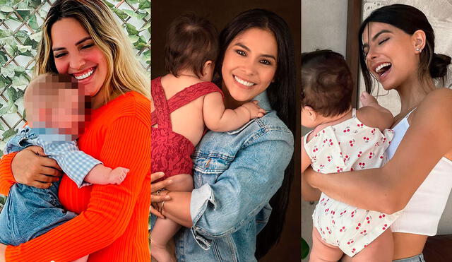 Famosas peruanas que celebran su primer Día de la Madre. Foto: composición/ captura de Instagram