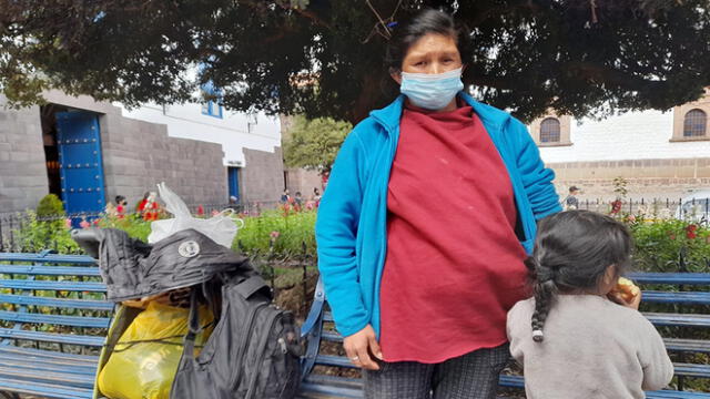 Cusco. Margarita Vagas en el Día de la Madre pasa por momentos muy duros. Foto: Luis Álvarez/URPI