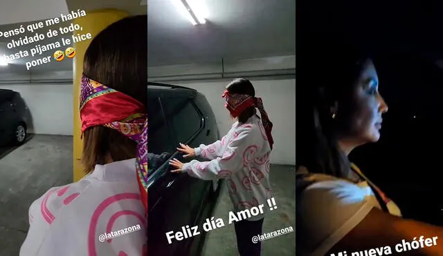 Karla Tarazona recibe auto por el Día de la madre. Foto: captura/Instagram