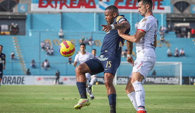 San Martín ha llevado más peligro al área blanquiazul. Foto EFE