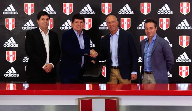 El acuerdo entre la selección peruana y Adidas comprende el periodo 2023-2026. Foto: FPF