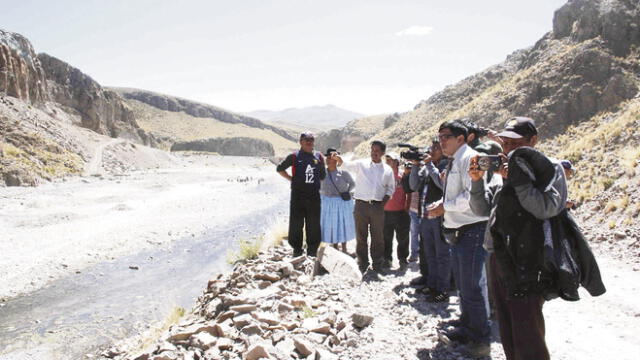 Sin presencia. Puno no invirtió en pueblos de frontera, por ello pobladores apoyan a Moquegua. Foto: La República