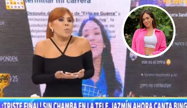 Jazmín Pinedo se alejó de la televisión para probar suerte en un canal de YouTube. Foto: captura ATV/Instagram