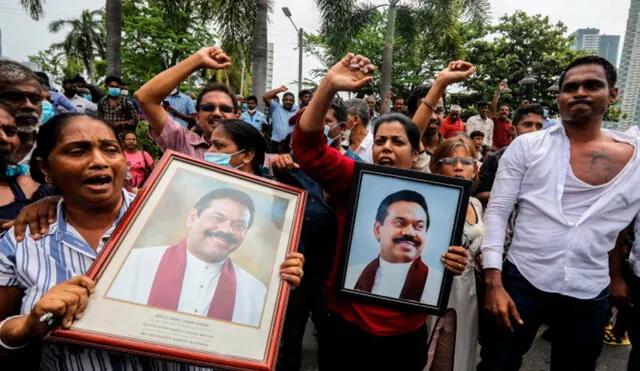 Las violentas protestas en Sri Lanka han dejado un saldo de 5 fallecidos. Foto: EFE