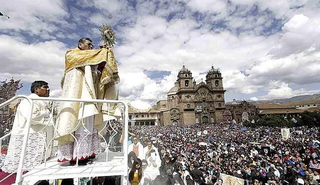 Recorrido. Imágenes volverán a salir de sus templos. Foto: La República/Archivo