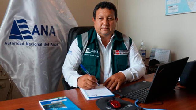 Edwin Neil Marina Trigoso es el nuevo director de la Autoridad Administrativa del Agua (AAA) Jequetepeque-Zarumilla. Foto. ANA.