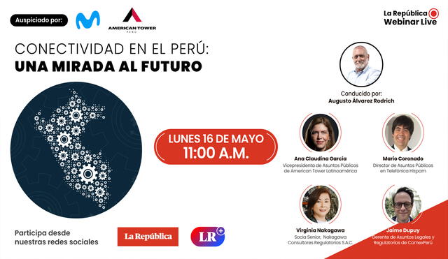 El evento será trasmitido por las plataformas digitales de La República. Foto: difusión