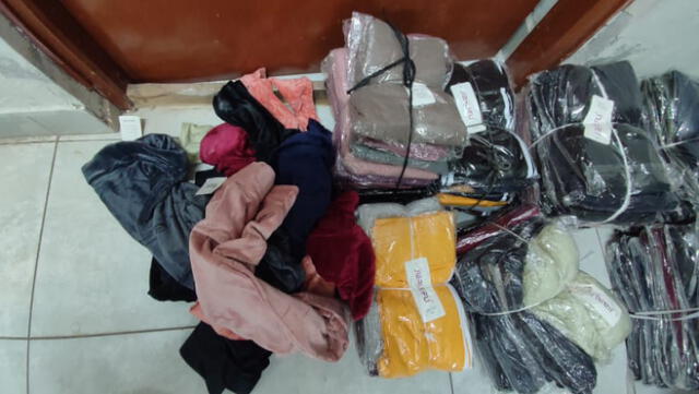 Mercadería fue internada en el almacén de Aduanas – Cusco. Foto: PNP
