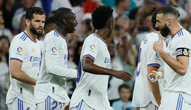 Karim Benzema comandó la goleada del Real Madrid. Foto: EFE