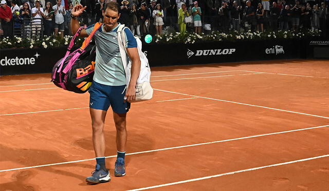 Rafael Nadal ha ganado 10 veces el Masters 1000 de Roma. Foto: AFP