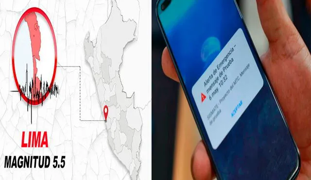 Sismate es una herramienta que avisa a la población sobre la emergencia que se suscita tras un siniestro natuaral. Foto: composición LR