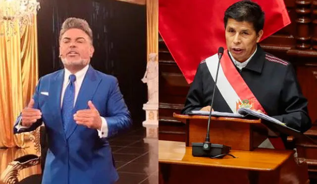 Andrés Hurtado criticó la candidatura de Pedro Castillo durante las elecciones presidenciales 2021. Foto: composición Andrés Hurtado/Gobierno del Perú/Instagram