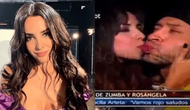 Rosángela Espinoza revela cómo fue conocer a Zumba en "Combate". Foto: Composición LR / Instagram / ATV.