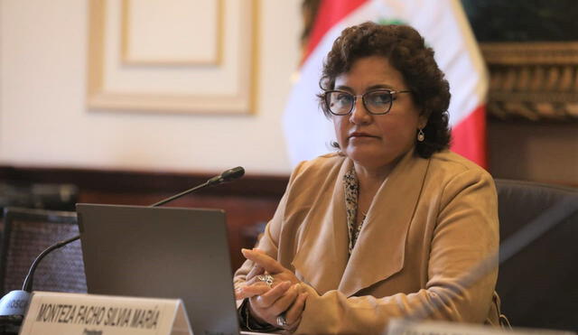 Silvia Monteza, presidenta de la Comisión de Economía. Foto: Congreso de la República