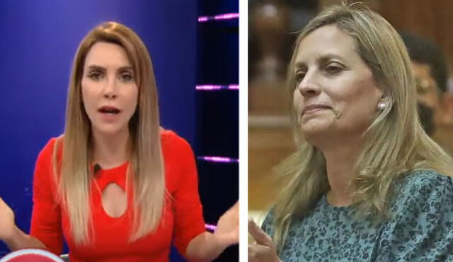 Juliana Oxenford criticó a Maria del Carmen Alva en su programa del 12 de mayo, 2022. Foto: captura de ATV