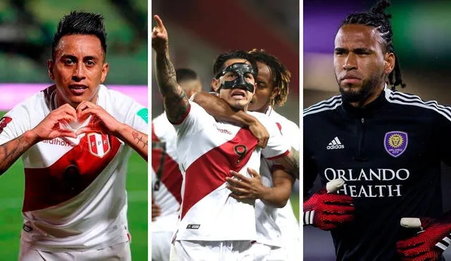 Cueva, Lapadula y Gallese han sido los jugadores más destacados de la selección peruana. Foto: Composición LR/Selección peruana/MLS