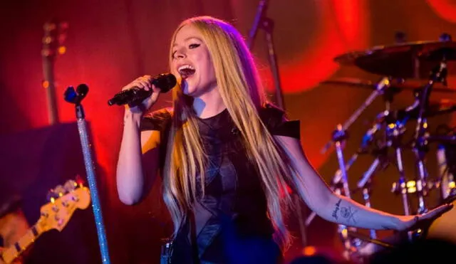Avril Lavigne volverá al Perú después de 11 años. Foto: difusión