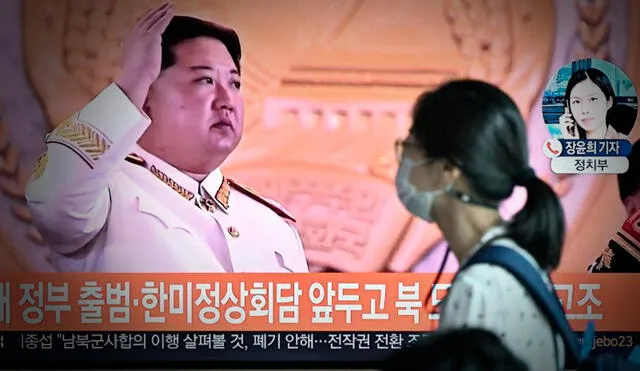 Kim Jong-un ordenó un estricto confinamiento en Pyongyang, capital de Corea del Norte. Foto: AFP