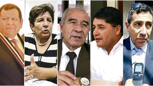 Sin sorpresa. Benigno Cornejo, Rosario Paredes, Gustavo Rondón, Victor Hugo Rivera y Héctor Herrera serán ratificados en los comicios internos.