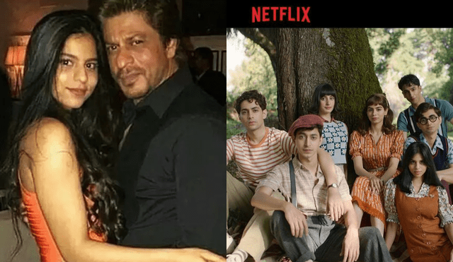 Suhana es la segunda de los 3 hijos de Shah Rukh Khan y Gauri Khan. Foto: composición Instagram/Netflix