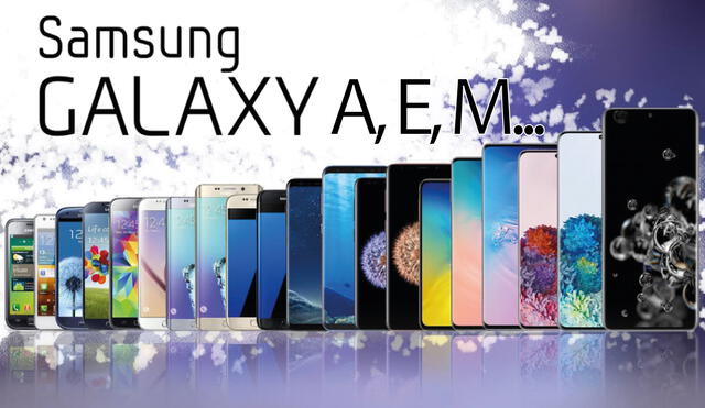 Te contamos los significados de cada terminal de Samsung. Foto: composición LR/ Samsung