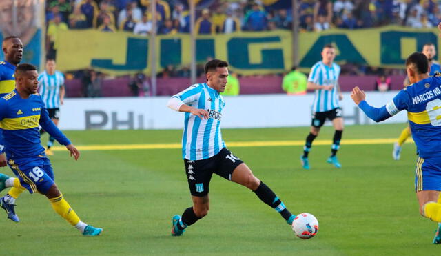 Boca Juniors y Racing Club igualan sin goles en el primer tiempo de la semifinal de la Copa de la Liga Profesional. Foto: Racing